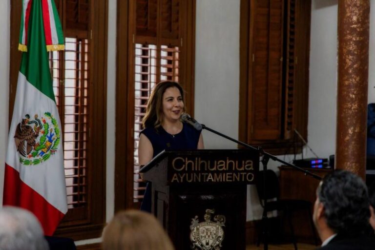 Cuenta Centro de Chihuahua con respaldo a comerciantes: Marco Bonilla a nueva presidenta de COCENTRO