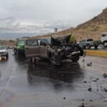 Registran dos accidentes vehiculares en vía a Aldama
