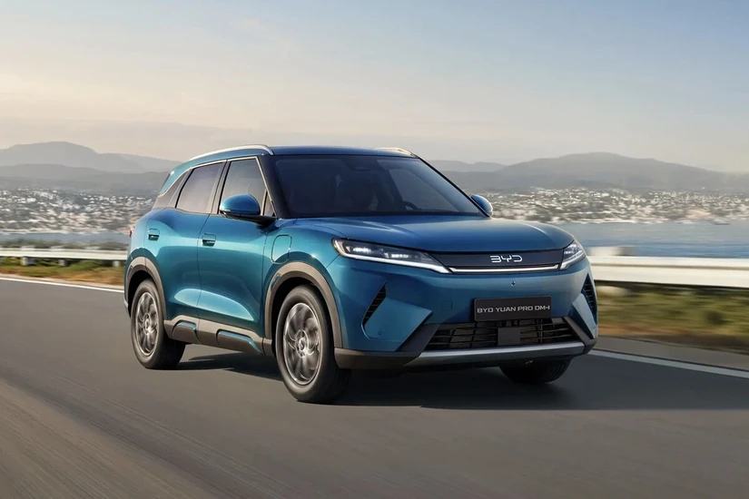 Con su batería Blade, puede recorrer hasta 45 km en modo 100% eléctrico. Foto: BYD