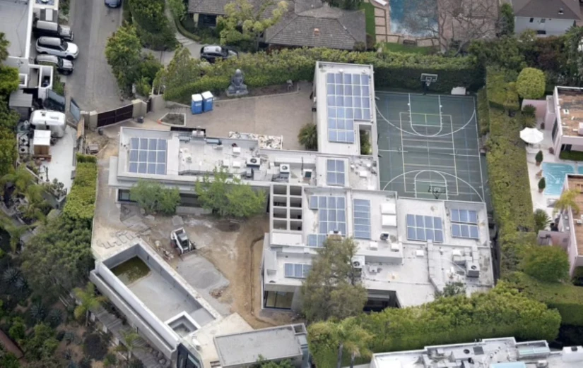Casa en  Hollywood Hills de Leonardo DiCaprio. Foto: Backgrides