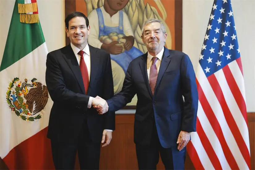 Acuerdan México y Estados Unidos cooperación con respeto a la soberanía y a la integridad territorial Fuente: SEGOB