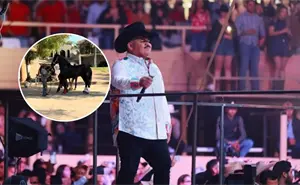 El paraíso del cantante Chuy Lizárraga: su rancho con caballos bailadores y gallos miniatura
