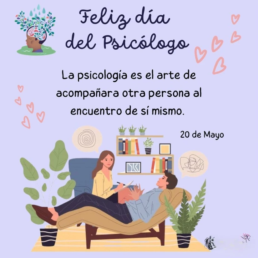 Felicidades a todos los psicólogos en su día. Foto. Pinterest