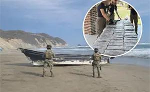 Golpe al narco en el mar: aseguran 56 millones en droga en costas de Michoacán