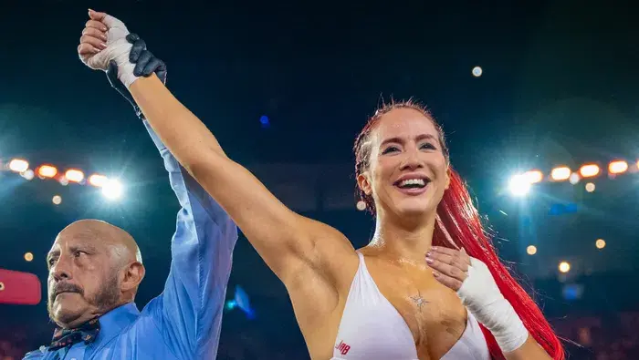 Flor Vigna se llevó el resultado del último encuentro. Foto: Cortesía