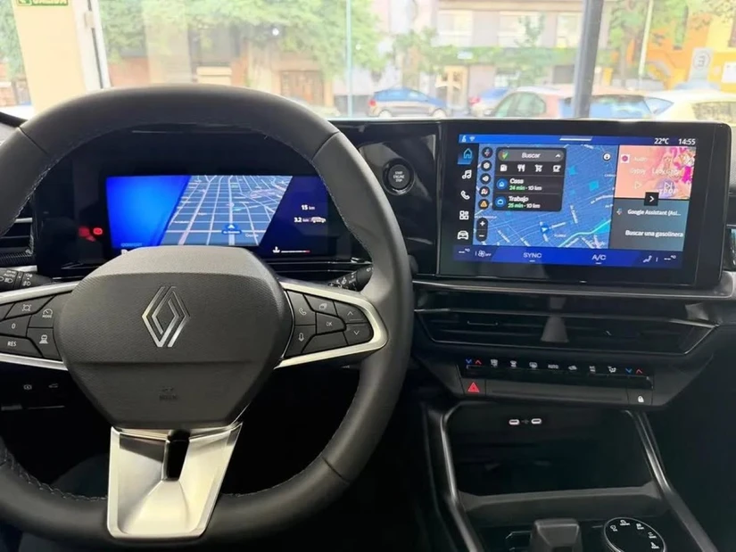 Interior de la Renault Boreal 2026. Foto: Cortesía