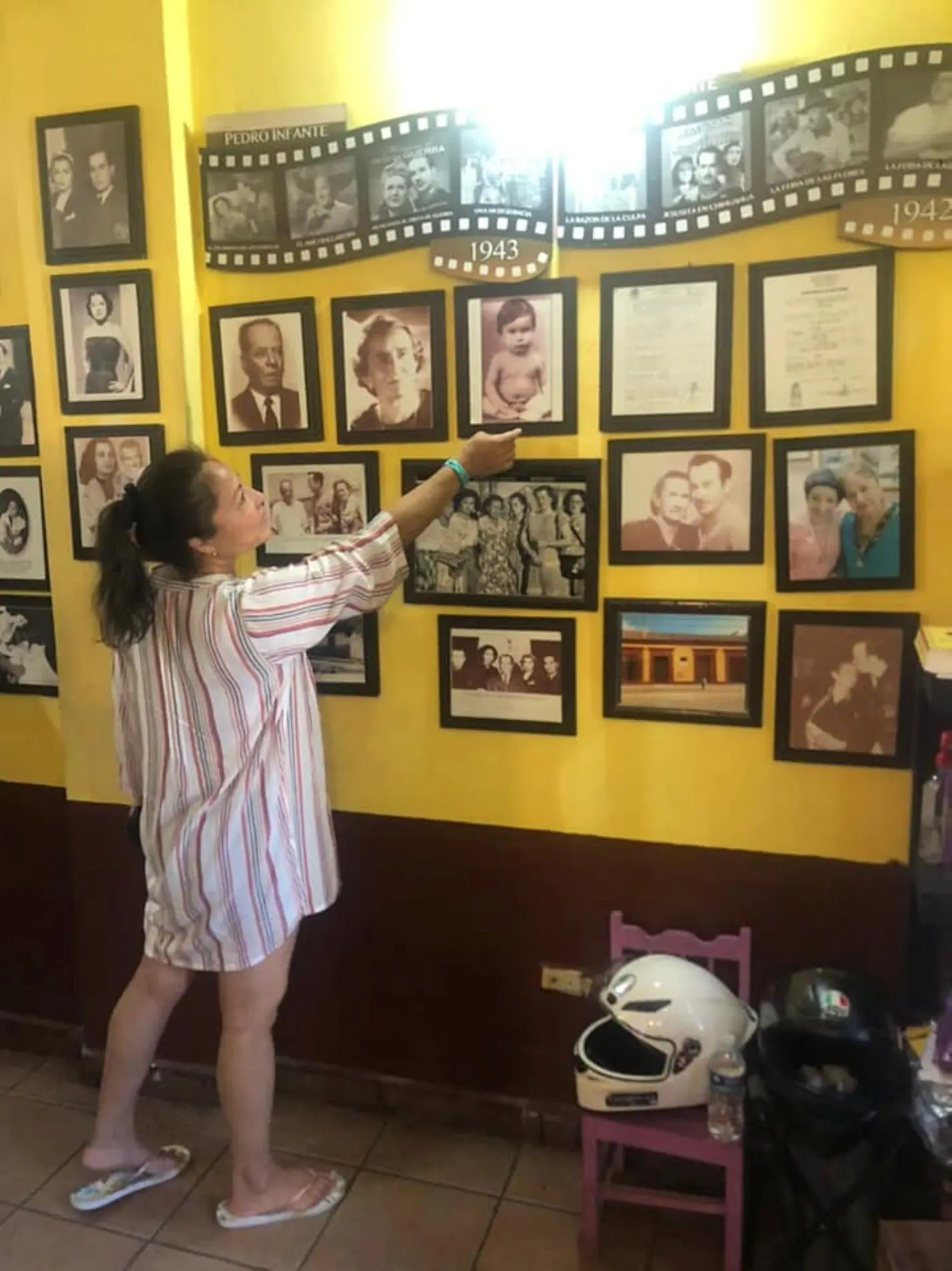 interior de la vivienda donde nació el actor Pedro Infante. Foto: El Rinconcito de Pedro