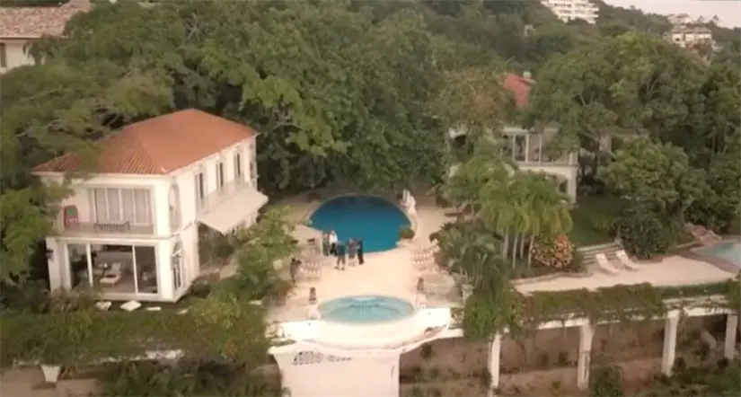 La casa de Verónica Castro en Acapulco. Foto: YouTube Susana