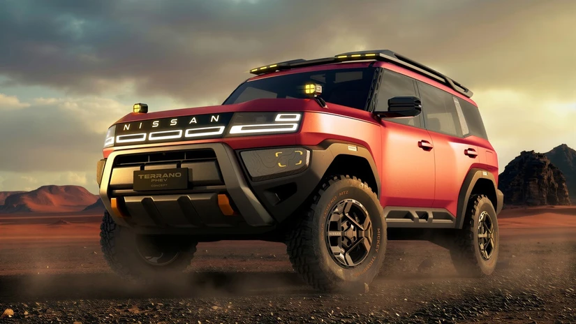 El Terrano PHEV busca ofrecer un sistema híbrido con capacidad todoterreno. Imagen: Nissan