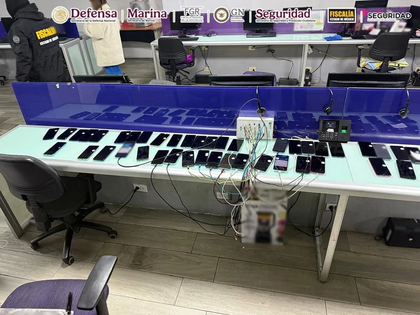 Operación Desconexión caen 102 por red de extorsión y call centers ilegales en Edoméx