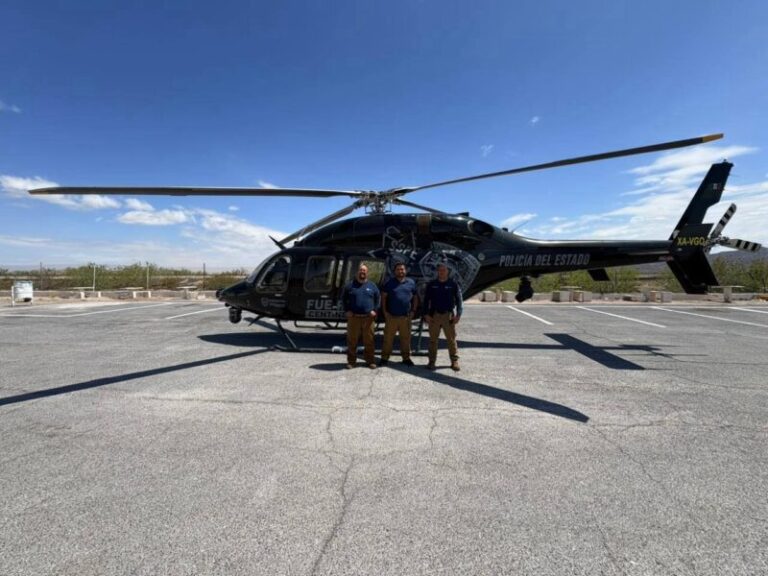 Alcalde Jorge Aldana gestiona sobrevuelo de helicóptero del Estado para reforzar búsqueda en el Río Conchos