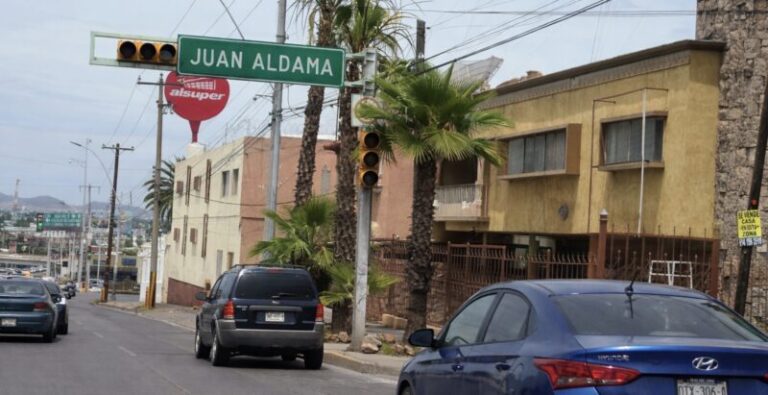 Ahora el semáforo de la Aldama y Pacheco sin funcionar; una raya más al tigre