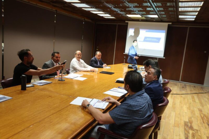 Informan de construcción de obras en junta del Comité de Inversiones del Fideicomiso de Puentes Fronterizos