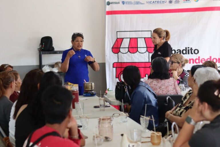 Apoya Manque Granados a más de 100 mujeres en capacitaciones para emprendedoras