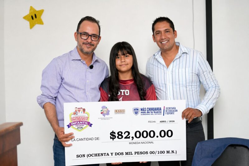 Brianna Nohemí Sánchez Romero llevará al Congreso una propuesta sobre drenaje en favor de su comunidad