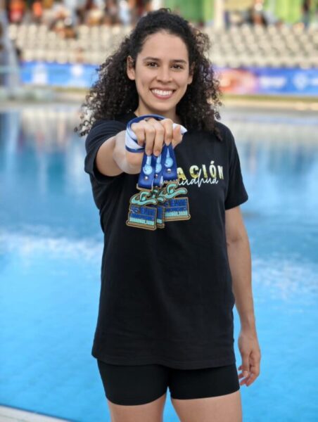 BYANCA MELISSA CLASIFICA A SUS QUINTOS JUEGOS CENTROAMERICANOS