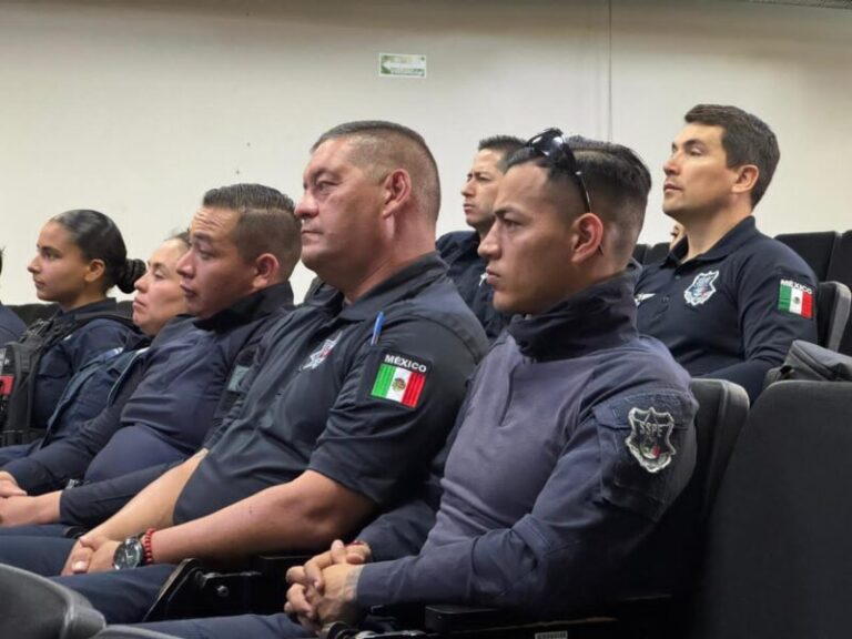Capacitan a 20 juzgadores del PJE en actuación policial