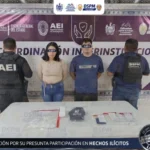 Cateo en vivienda destapa narcoactividad y deja pareja detenida con decenas de dosis
