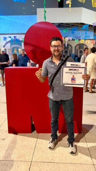 CHIHUAHUENSE OCTAVIO MORALES CALIFICA AL CAMPEONATO MUNDIAL DE IRON MAN 70.3 EN NIZA, FRANCIA