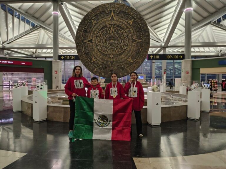 CHIHUAHUENSES CON 4 OROS Y 1 PLATA EN EL OPEN INTERNATIONAL DE TALENTOS DEPORTIVOS EN PUEBLA