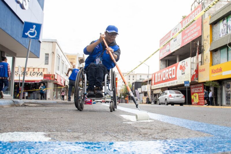 Continúa campaña para promover respeto a cajones azules en Chihuahua