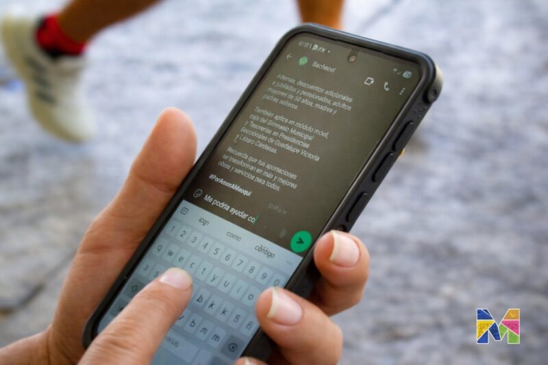 Destacan atención ciudadana a través de plataforma HOLA! en Meoqui