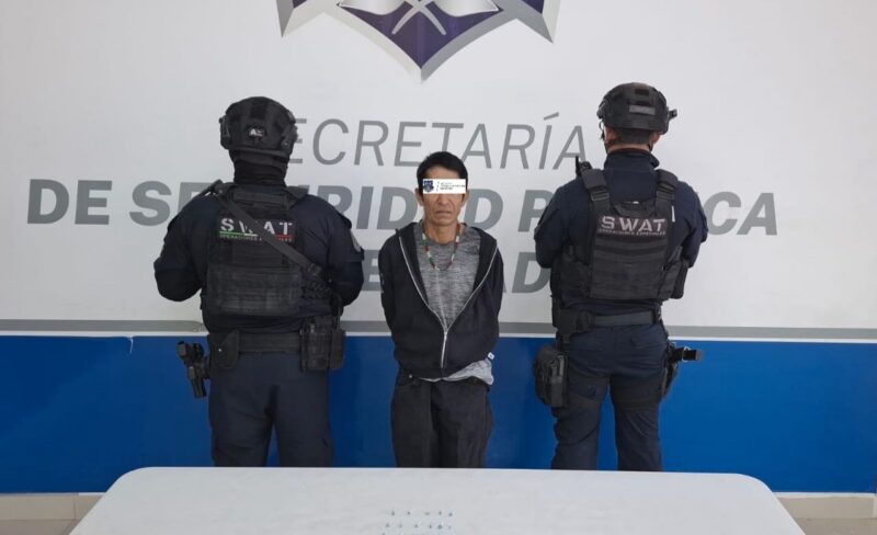 Detienen a hombre con 23 dosis de droga en Ciudad Juárez