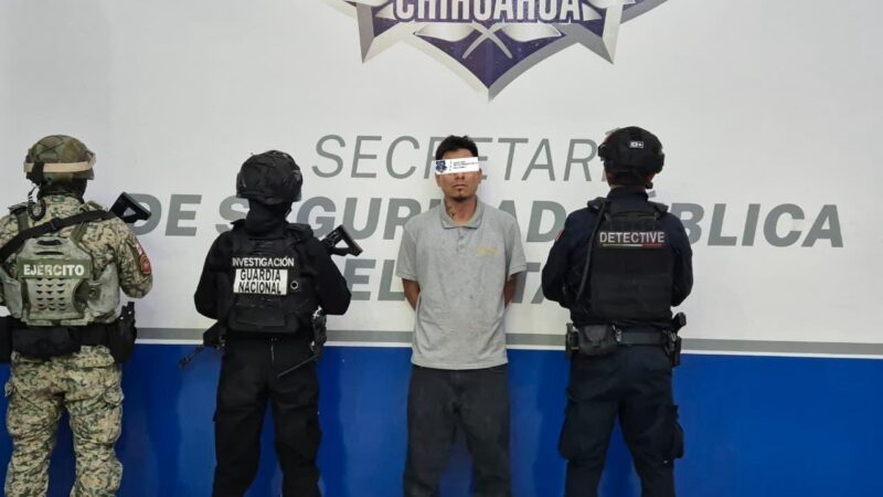 Detienen a hombre implicado en homicidio en Juárez