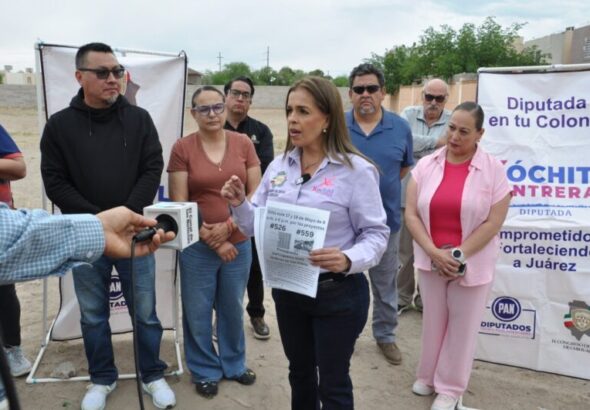 Diputada Xóchitl Contreras y vecinos de San Pablo obligan al Municipio a devolver el parque que quiso arrebatar