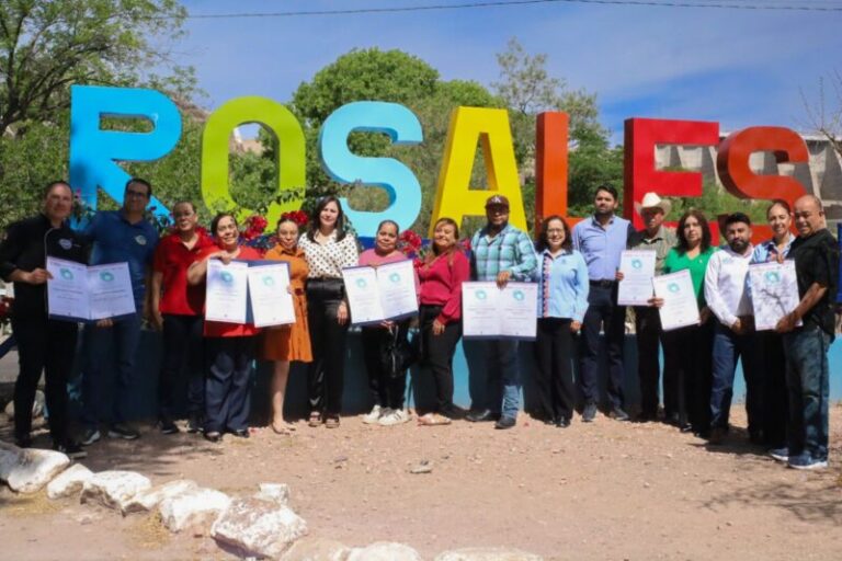Entrega Secretaría de Turismo 16 Distintivos de Calidad Turística a empresas de Rosales