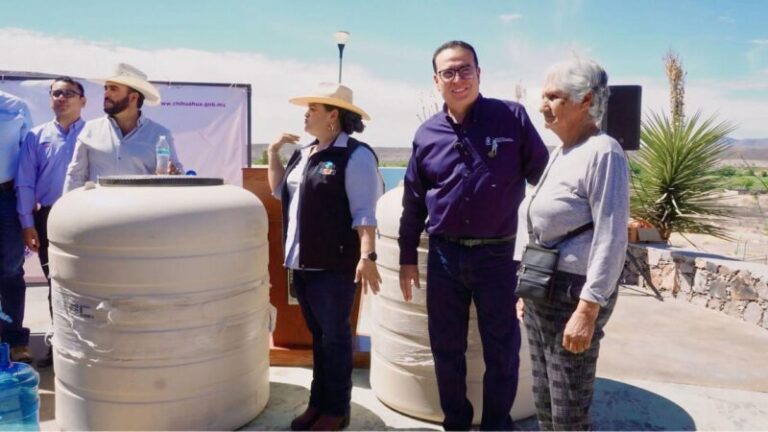 Inaugura JCAS ampliación de red de alcantarillado en Satevó