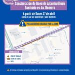 Inicia JMAS Chihuahua este lunes construcción de línea de alcantarillado en avenida Homero
