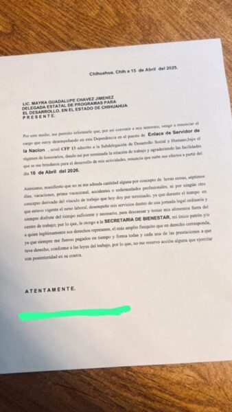 Obligan a servidores de la nación a renunciar