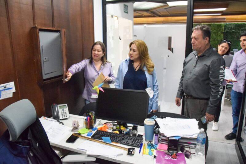 Realiza Comisión Auxiliar Mixta de Seguridad e Higiene recorrido de verificación en la Sindicatura