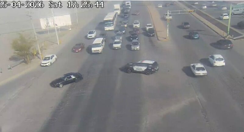 Noticias Chihuahua Pausa.MX Tras persecución, detienen a automovilista por presunto robo de auto