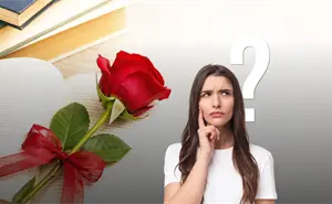 ¿Por qué el 23 de abril se regala una rosa y un libro?