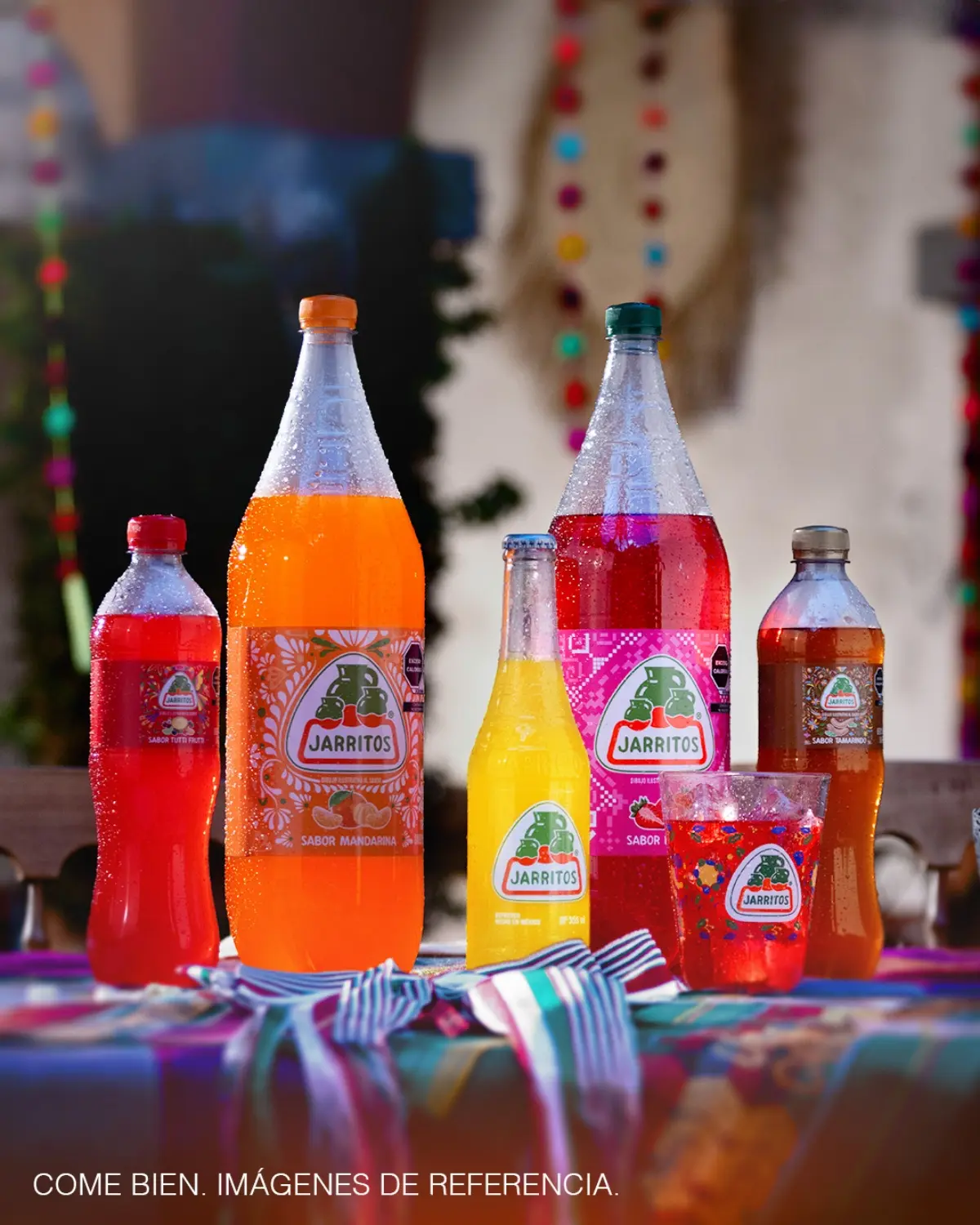 Aunque Jarritos pertenece a Embotelladora Mexicana, no es la única empresa a cargo de su distribución.