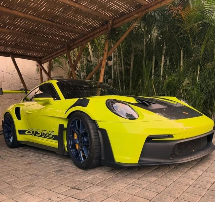 Porsche 911 GT3 RS de Alejandro Fernández. Foto. Instagram
