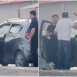 Impactante furia al volante en chihuahua: conductores se agarran a golpes en plena avenida homero