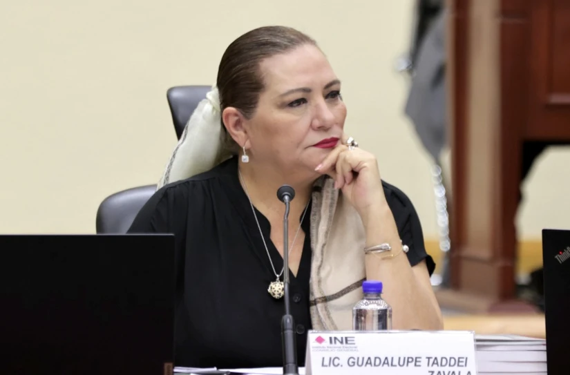 Guadalupe Taddei funge como presidenta del INE desde 2023 a la fecha. Foto: Cortesía