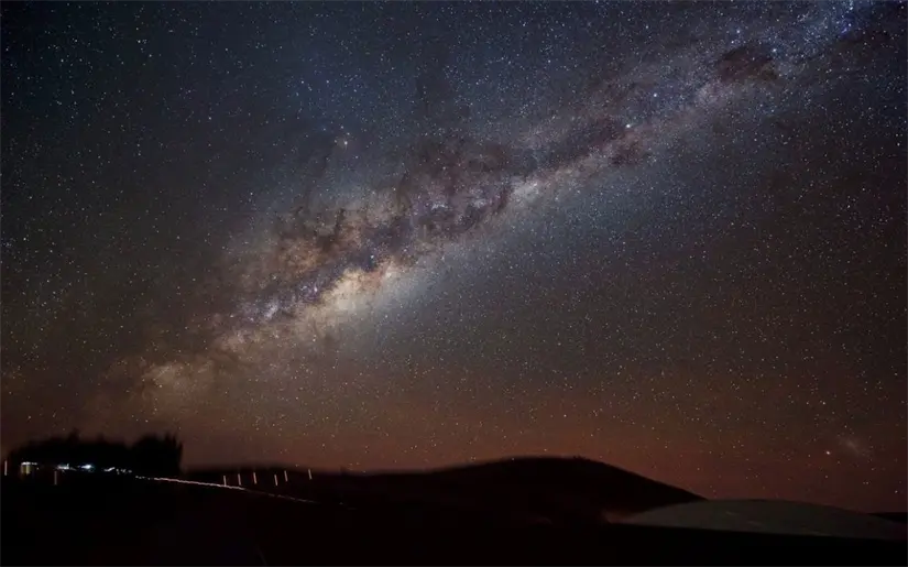 La primera imagen que despertó en David la curiosidad por la astronomía fue la de la Vía Láctea en el cielo nocturno de San Blas, Nayarit