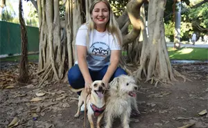 Barrancos: vecinos instalan bebederos y comederos para perritos