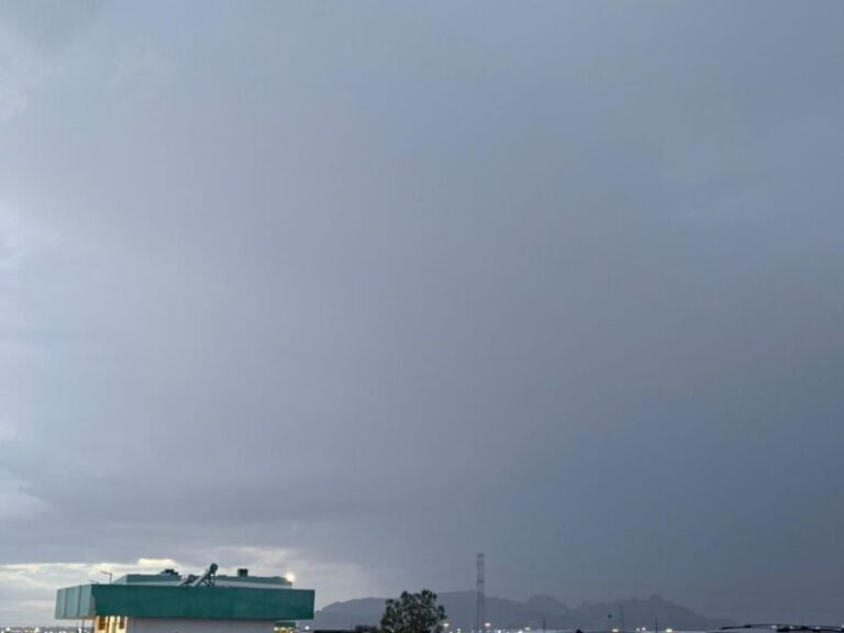 Pronostican fuertes vientos y lluvias aisladas en el estado