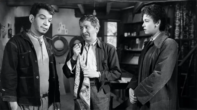 Abajo el telón, una de las tantas películas que filmó Cantinflas. Foto. Cortesía
