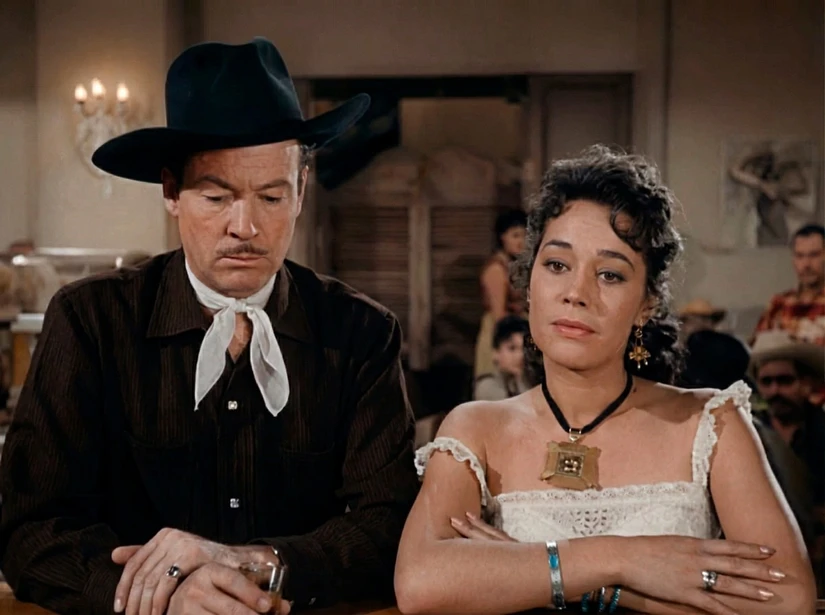Antonio Aguilar y su esposa Flor Silvestre.