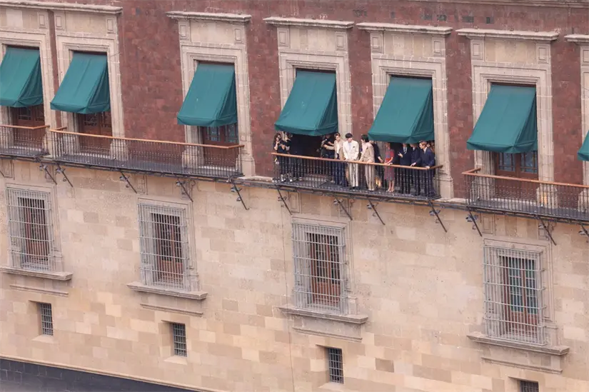 BTS en Palacio Nacional así fue el histórico encuentro con miles de ARMY
