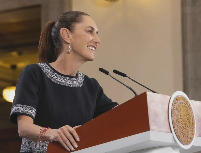La mandataria mexicana reveló que su charla presidencial fue relacionada con la seguridad y el comercio.