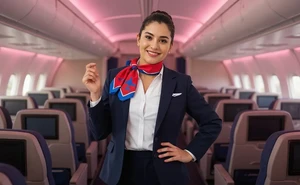 ¿Cuánto gana una azafata o sobrecargo en Aeroméxico en 2026?