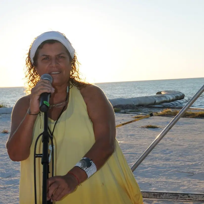 Denisse de Kalafe es una cantante brasileña-mexicana. Foto: Cortesía. 