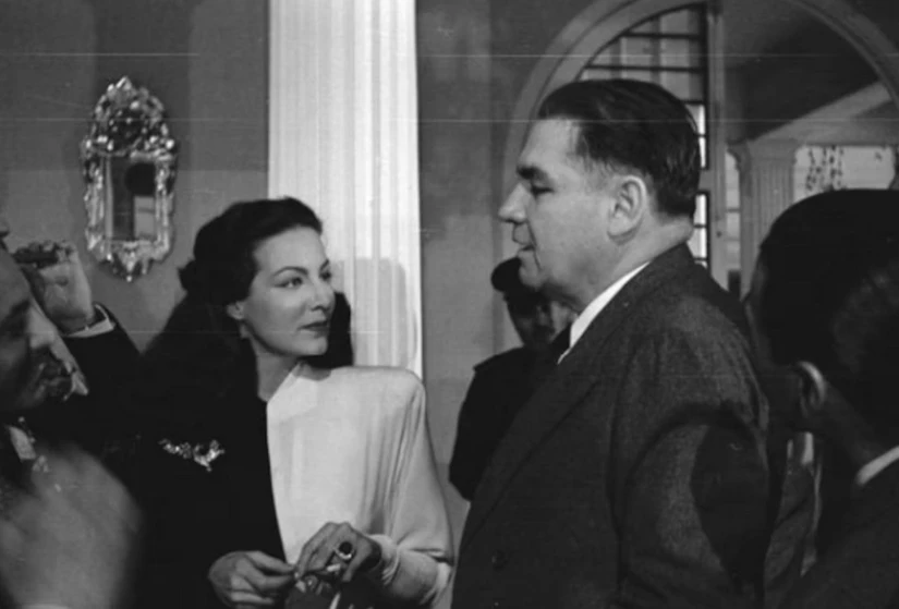 Emilio El Tigre Azcárraga, y María Felix. Foto: Cortesía